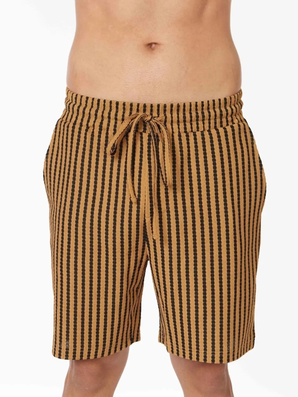Men's Knit Textured Shorts